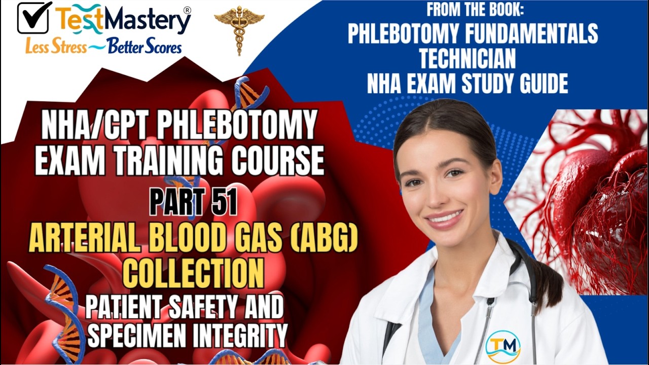 Part 51: Arterial blood gas ABG collection