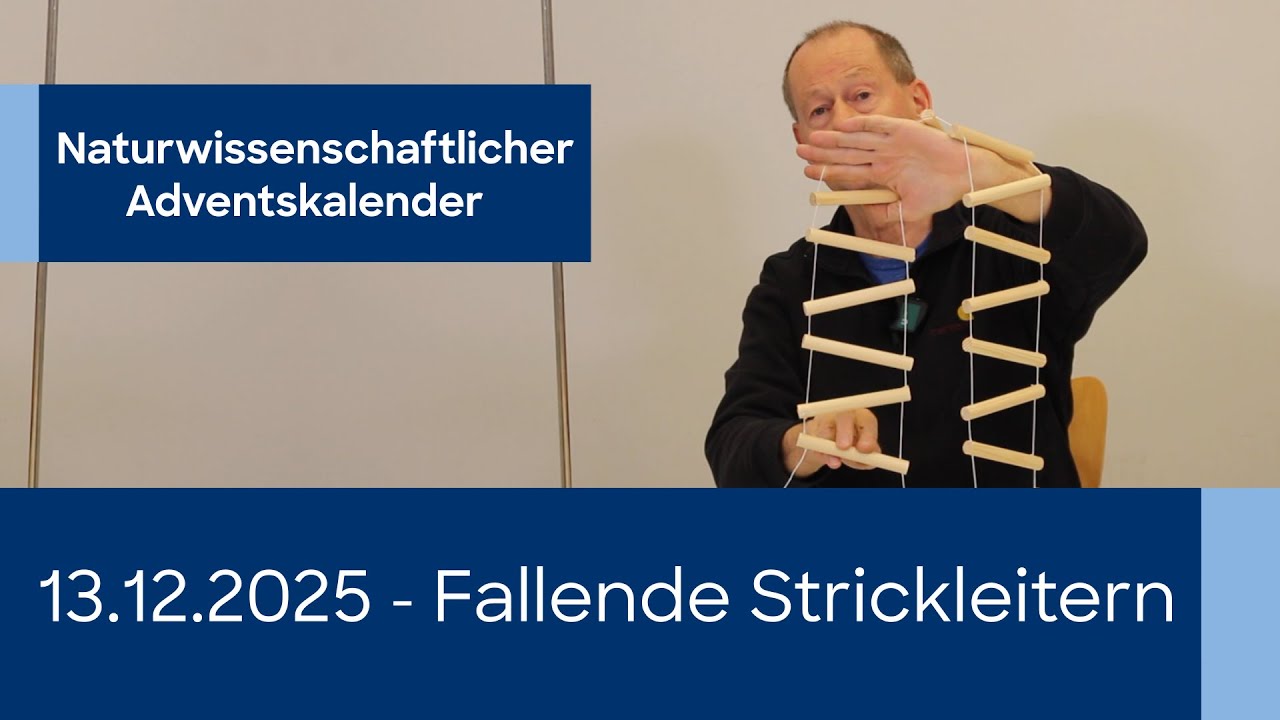 Zwei fallende Strickleitern