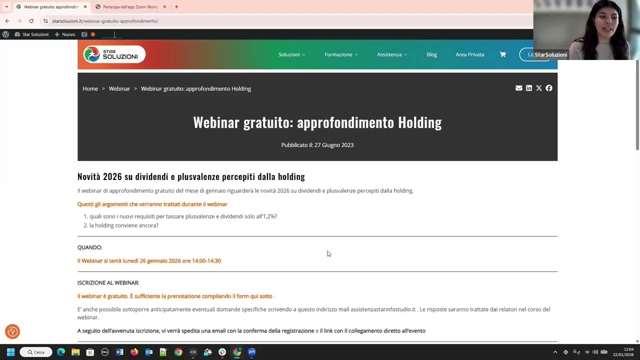 Webinar CORA Nuova Grafica 2026 22 Gennaio 2026