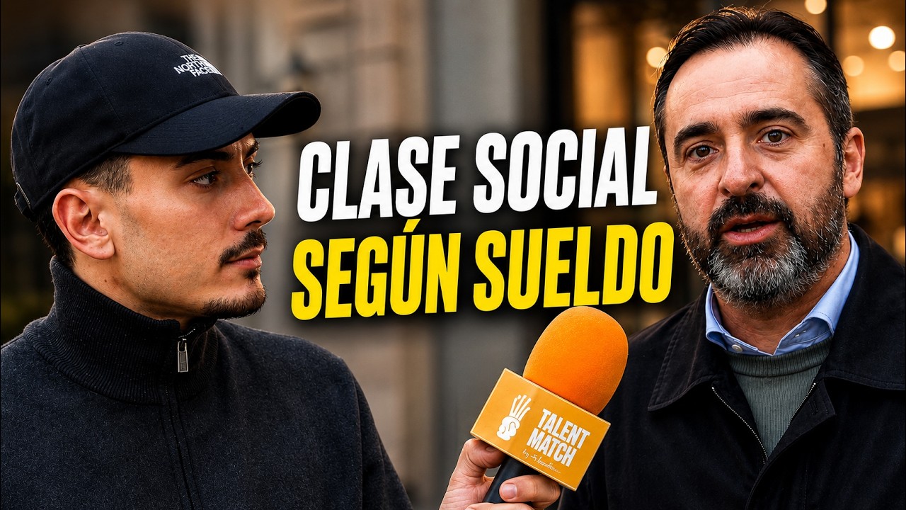 ¿De qué CLASE SOCIAL eres según tu SUELDO en ESPAÑA?