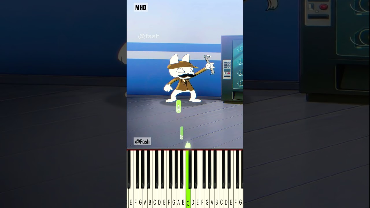 Coffe Fail (Animal hospital Anomaly) @fash - Piano Tutorial