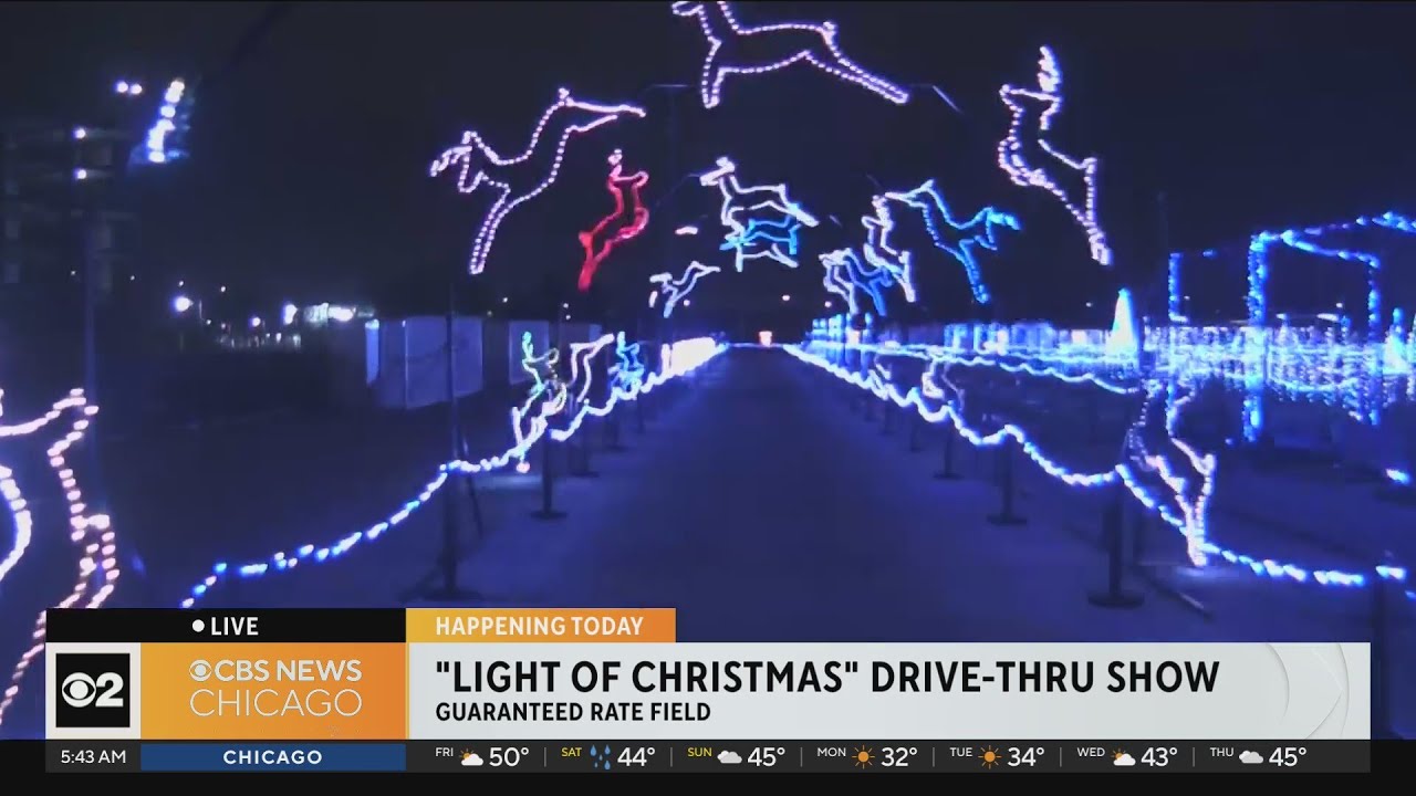 &lsquo;Light of Christmas&rsquo; drive-thru now open at Guaranteed Rate Field