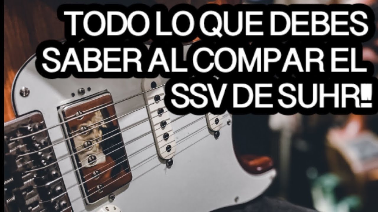 SUHR SSV GUITAR UPGRADE AND TEST feat. Mario Delgado