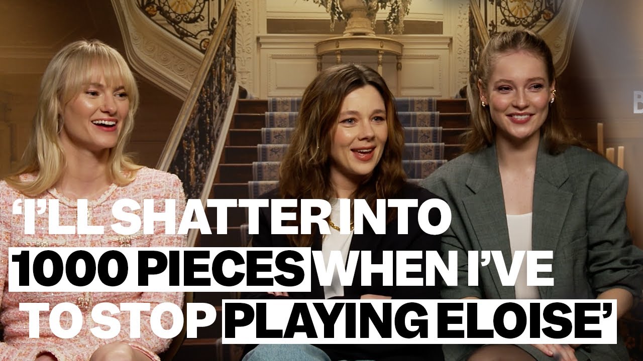 BRIDGERTON's Claudia Jessie, Hannah Dodd and Jessica Madsen chat SEASON 3, secrets & dance cards (!)