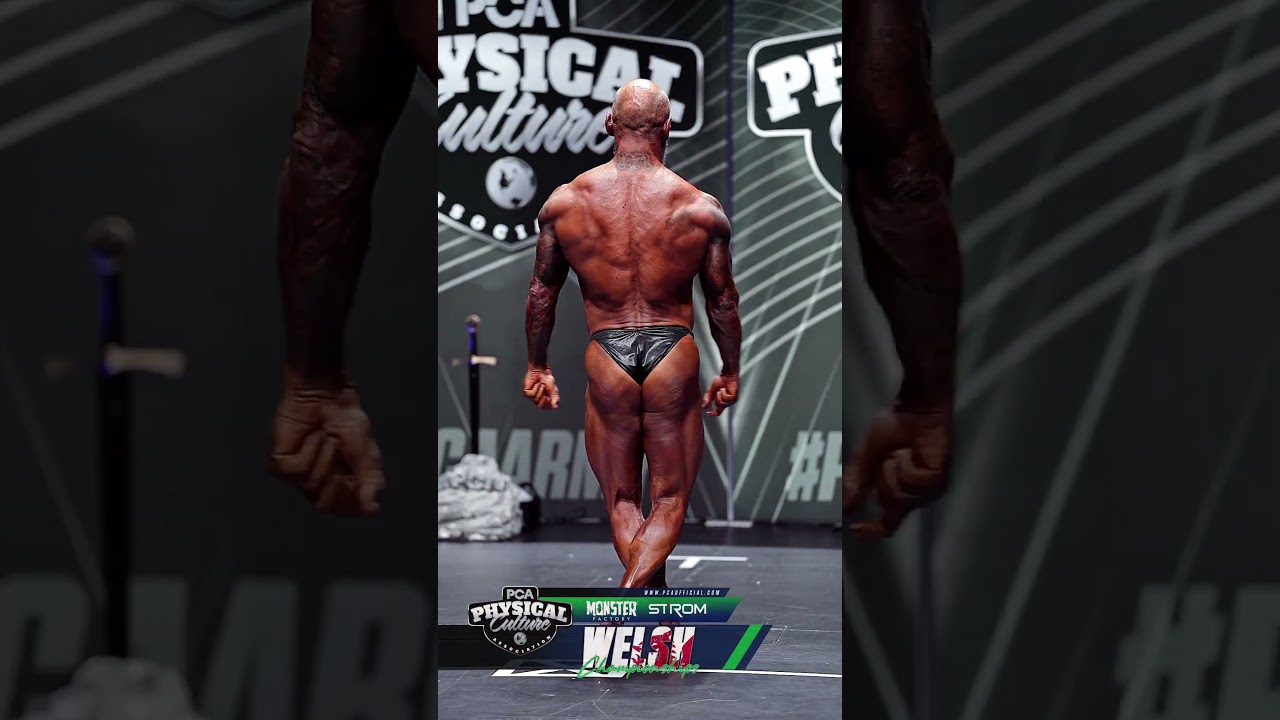 #Shorts #PCA Welsh Championship  - 31/08/25 - Master Bodybuilding - 4th - Steve Beer
