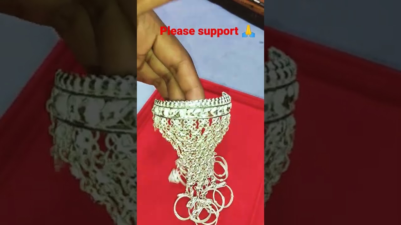 letest silver bracelet।। चांदी का हथसंकर।।@akv official jewellery।।@ck official jewellery