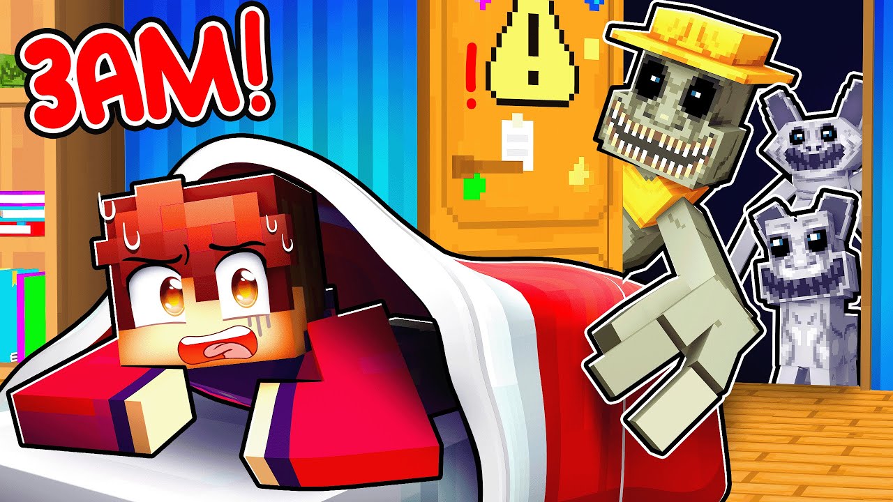 ZOONOMALY BROKE INTO MY HOUSE AT 3:00 AM IN MINECRAFT