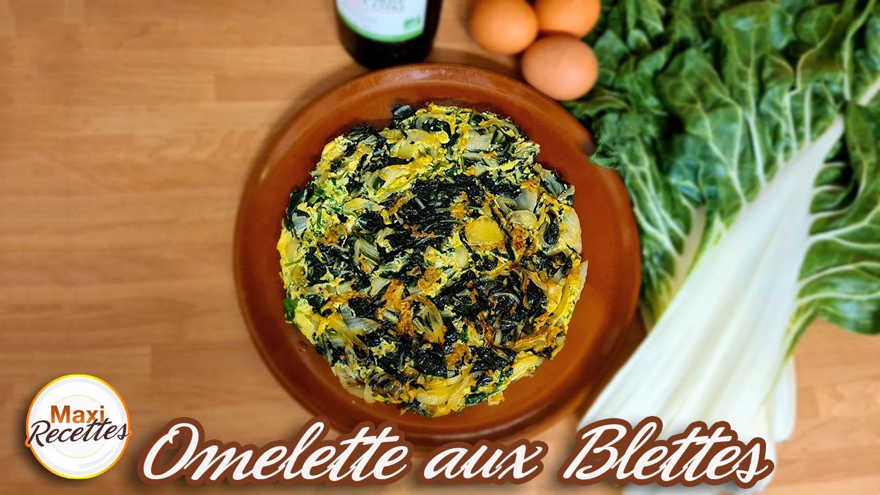 Omelette aux Blettes - Recette Facile et Rapide