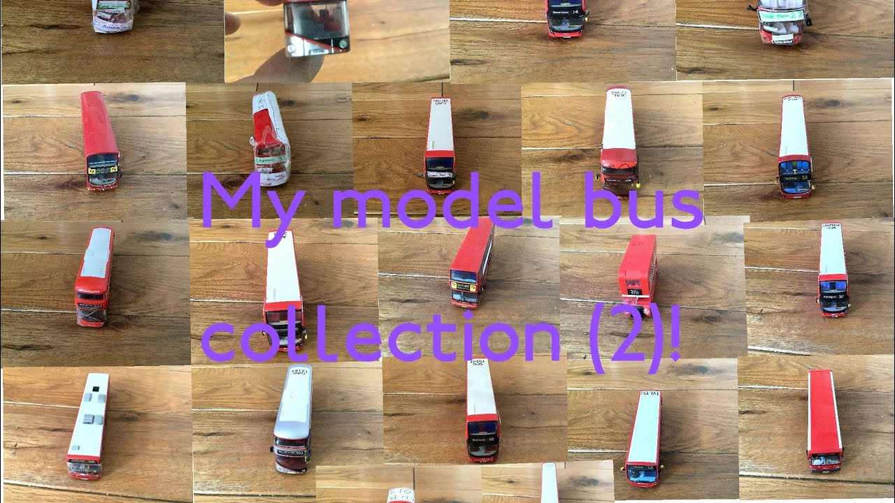 My Model Bus Collection!
