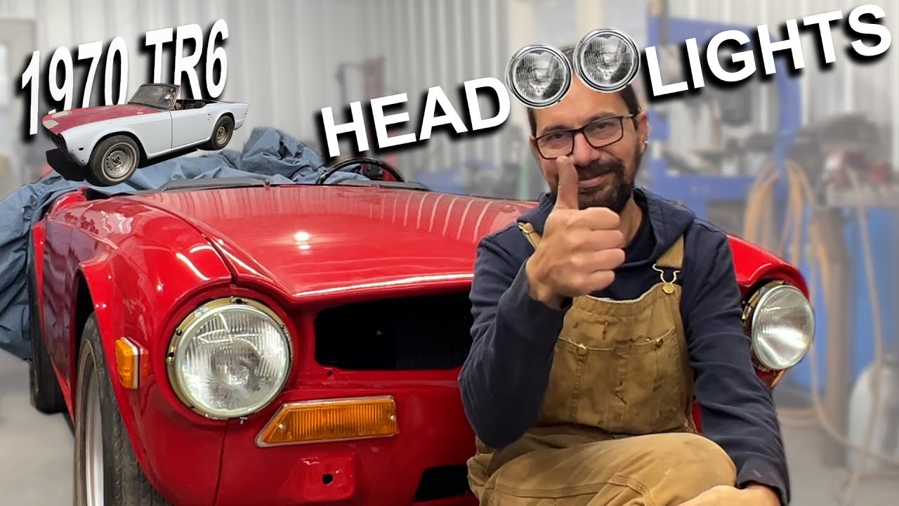 1970 TR6 - Part 27 - Headlights, Fusebox & Relays
