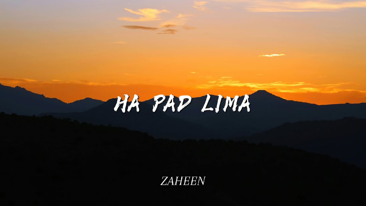 ZAHEEN - HA PAD LIMA (COVER)