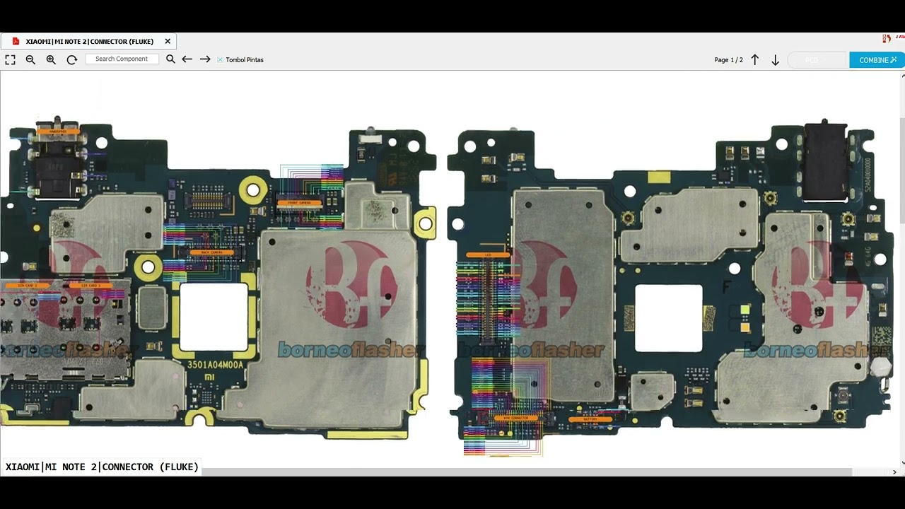 dioda mode mi note 2