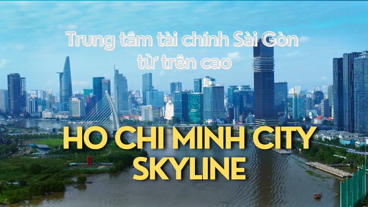 Центр города Хошимин сверху #skyline | Финансовый экономический центр