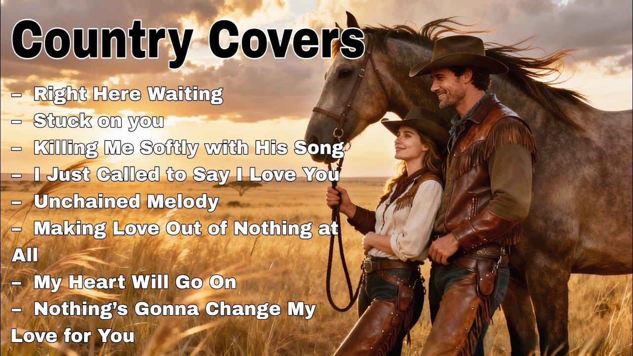 Right Here Waiting, Stuck on you, Killing Me Softly  | Classic Country Cover | Timeless 60s 70s 80s