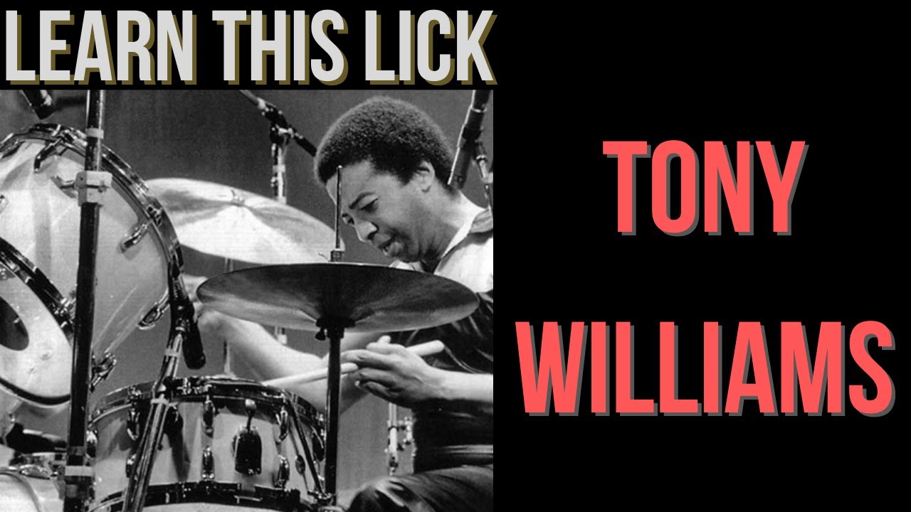 HOW TO PLAY THESE 4 TONY WILLIAMS PHRASES FROM HIS LIVE DRUM SOLO ON WALKIN!