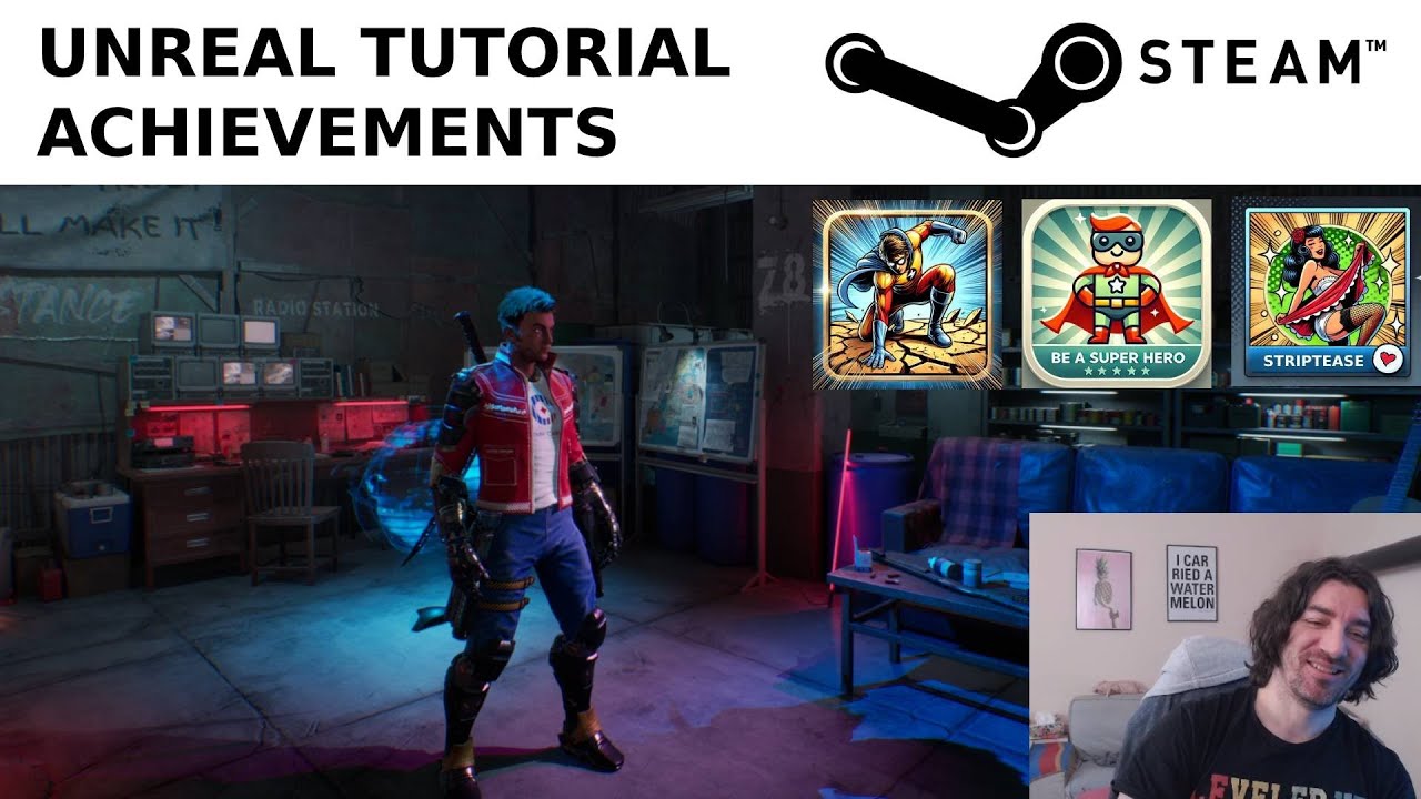 Unreal 5 Tutorial - Process Steam Achievements  On-Demand Queue