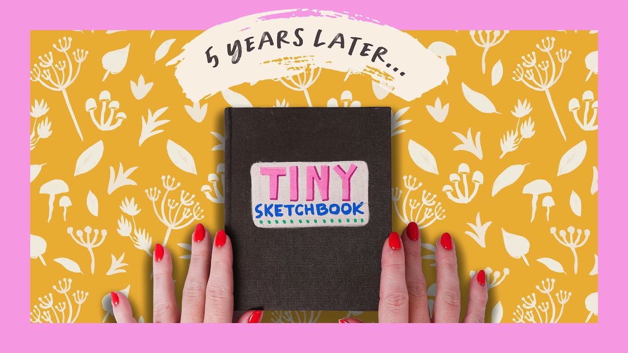 It Took Me 5 Years to Fill This Tiny Sketchbook!