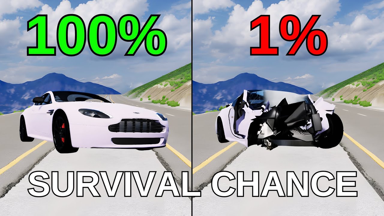 Realistic Survival Chance Crashes #9 | BeamNG.drive