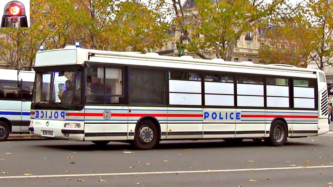 Voitures de Police Nationale Compilation // Paris Police Cars Responding Lights and Sirens