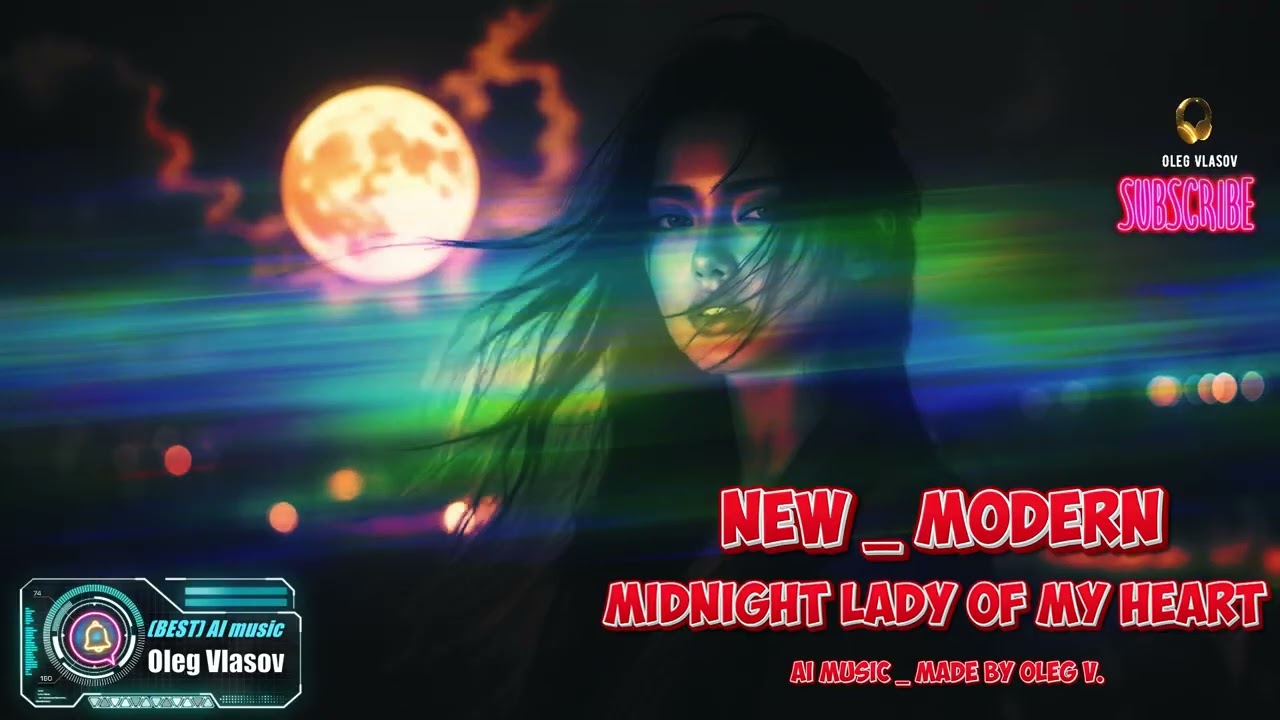NEW _ Мodern & Oleg Vlasov - Midnight Lady of My Heart - 2026 ( AI music _ Made by Oleg V. )