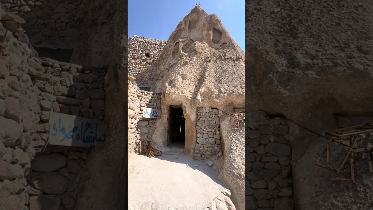 Ancient shop Build in mountains of Iran 🍂 #nature #villagelife #travel #shorts #shortsfeed #ancient