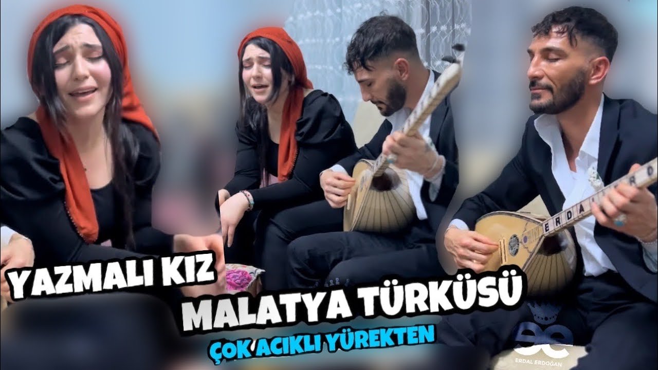 MALATYA TÜRKÜSÜ !! Yazmalı Kız ve Ağlayan Ses🧿👏Pazarcık Köyünde Çaldık Söyledik🪕🥀 2022
