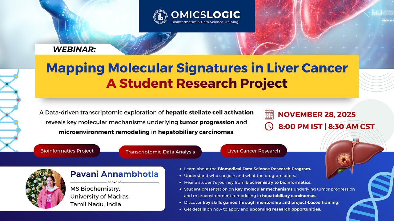 Webinar: Student Project Presentation - Mapping Molecular Signatures in Liver Cancer
