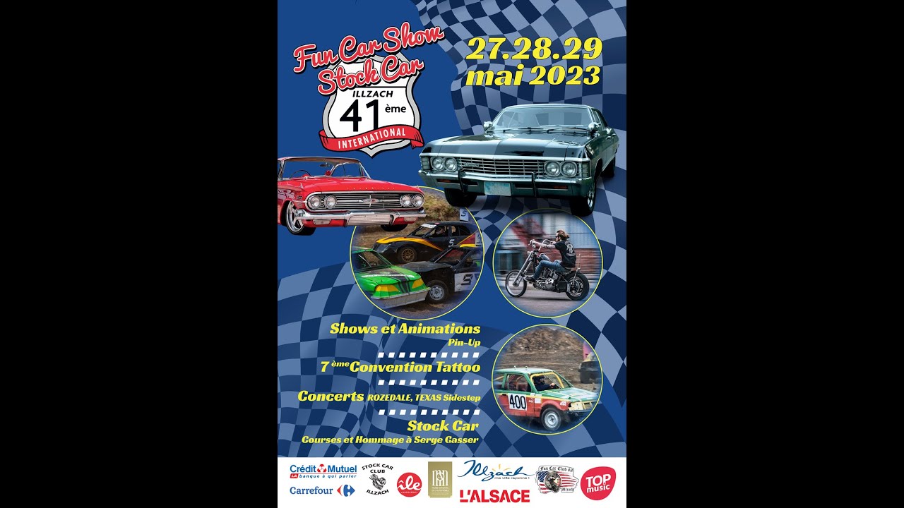FUN CAR SHOW ILLZACH MAI 2023 des voitures de rêve
