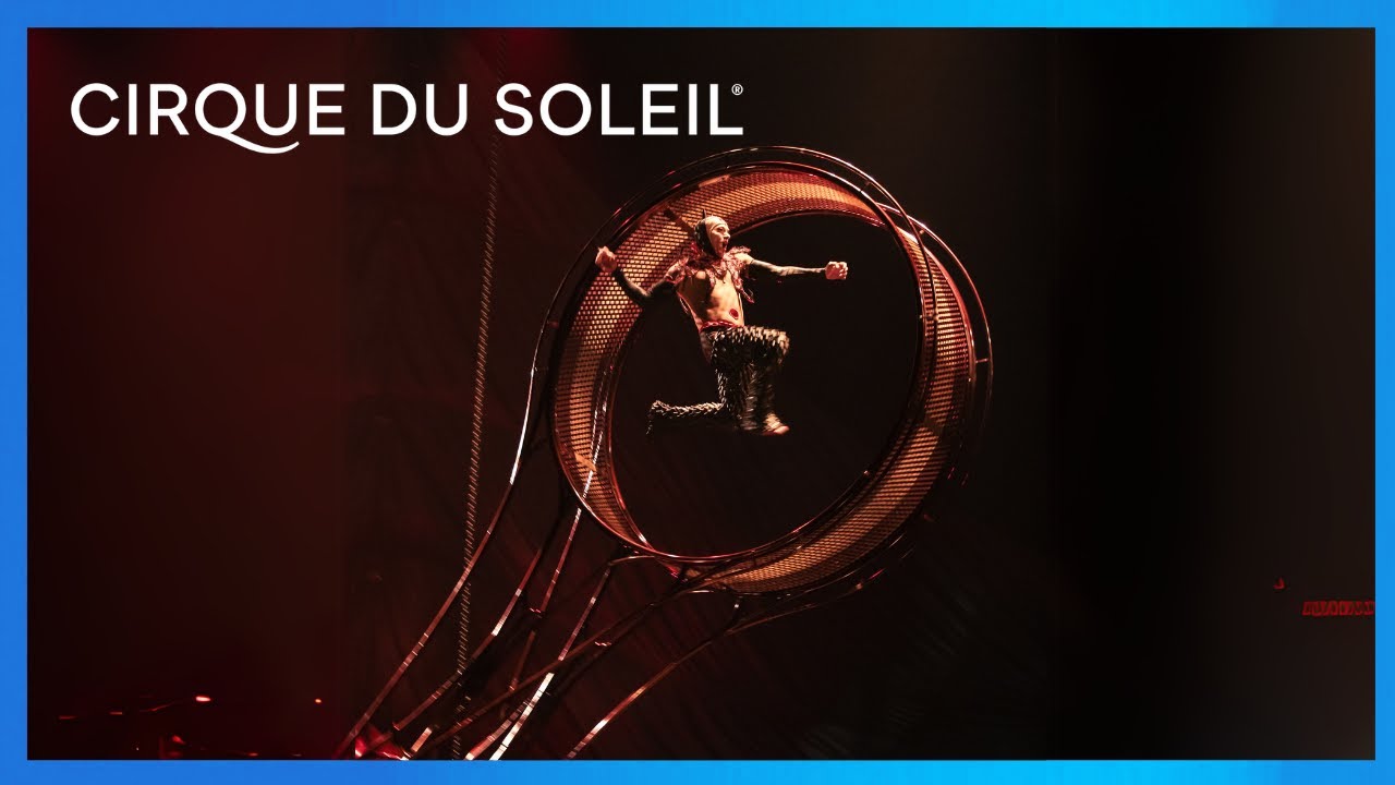 The KOOZA Wheel of Death | Cirque du Soleil