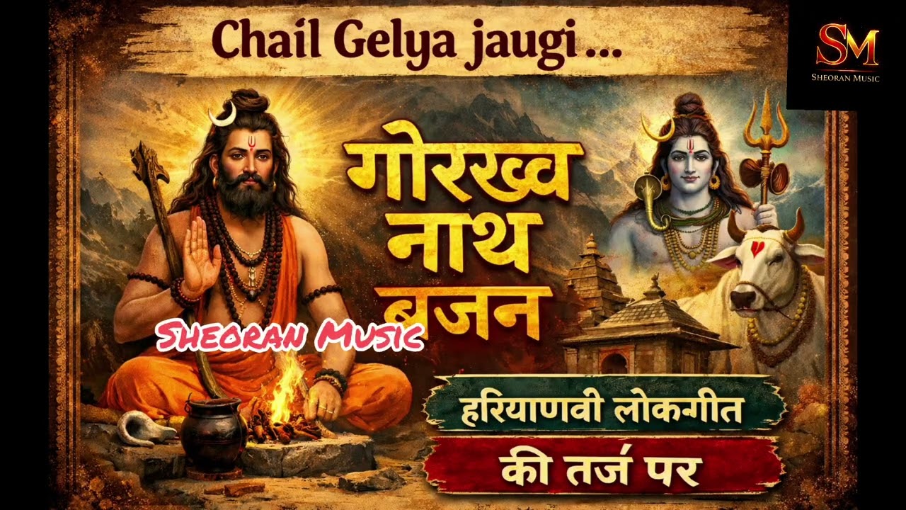 छैल गेल्या जाऊंगी 🔱 गोरखनाथ भजन | हरियाणवी लोकगीत की तर्ज | सुनते ही मन खुश हो जाएगा