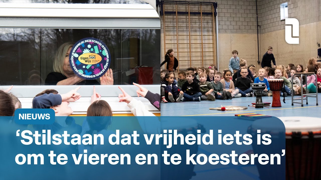 Leerlingen vieren de vrijheid in Einighausen | L1 Nieuws