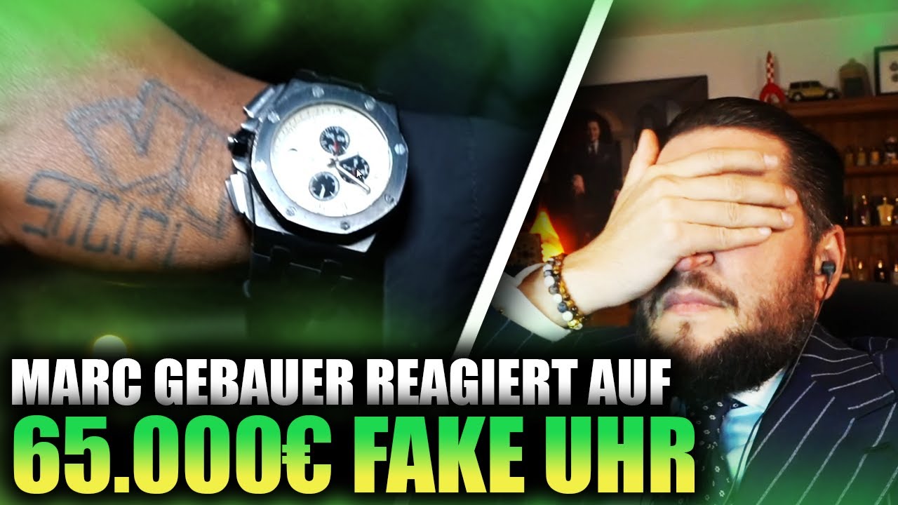 Rapper hat 65.000€ Fake Uhr 😨⌚  | Marc Gebauer Highlights