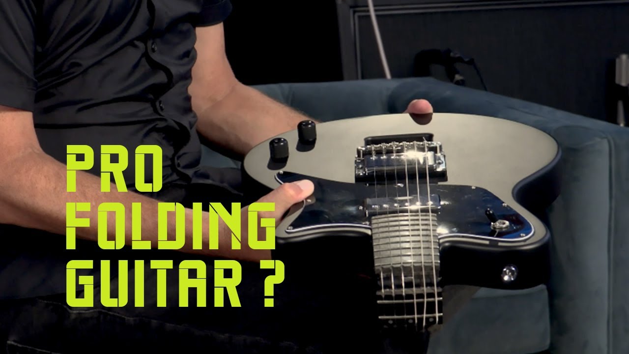 Ciari Ascender Standard, the world&rsquo;s first folding electric guitar &ldquo;that you can take anywhere&rdquo;