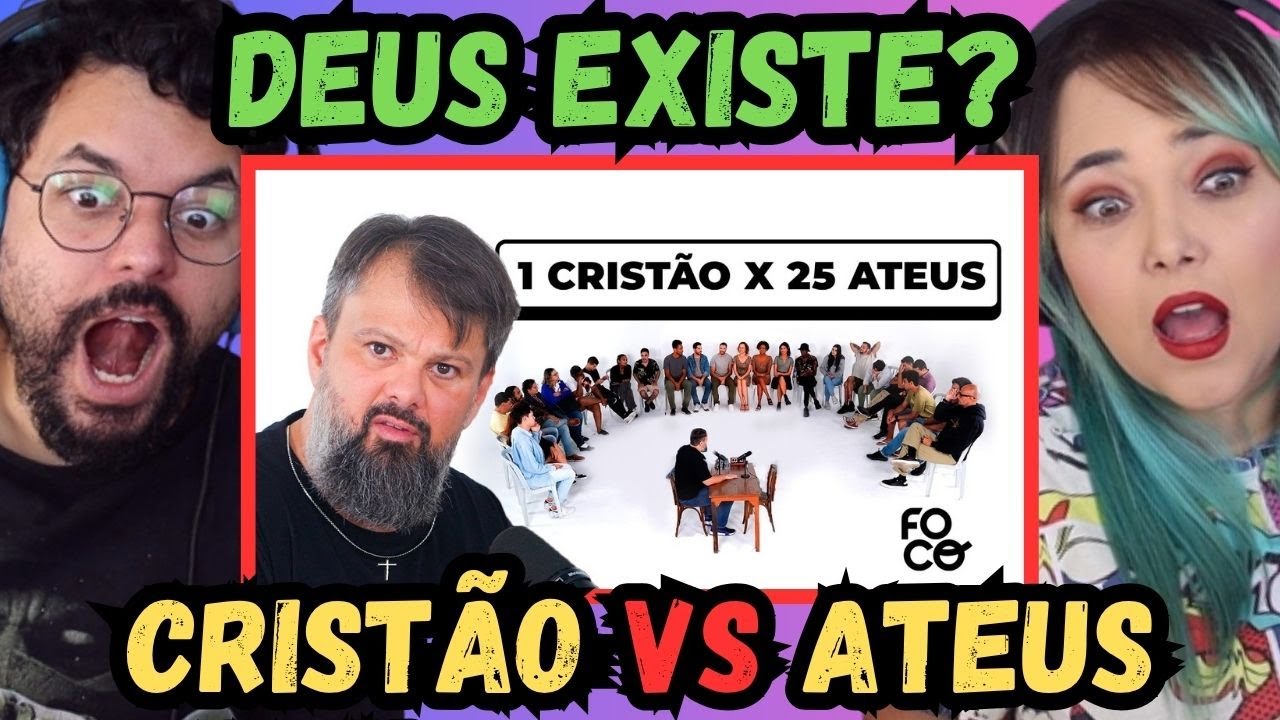 1 CRIST&Atilde;O VS 25 ATEUS | ft. TASSOS LYCURGO Canal Foco &lsaquo; REACT &rsaquo;