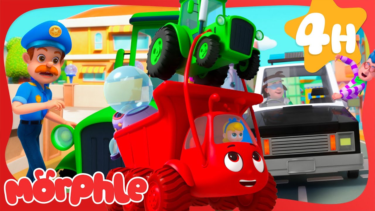 WRONG VEHICLE DISASTER! 🚔 Morphle Kids Cartoons | Stories for Kids | Toddler Learning