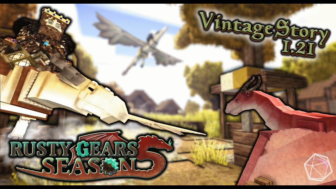On the Wings of Dragons :: Rusty Gears SMP Season 5 - Part 3 - Vintage Story 1.21