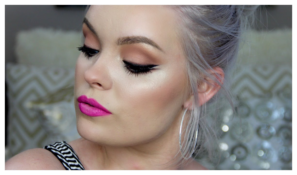 How To Smoke Out Eyeliner | Full Face Makeup Tutorial