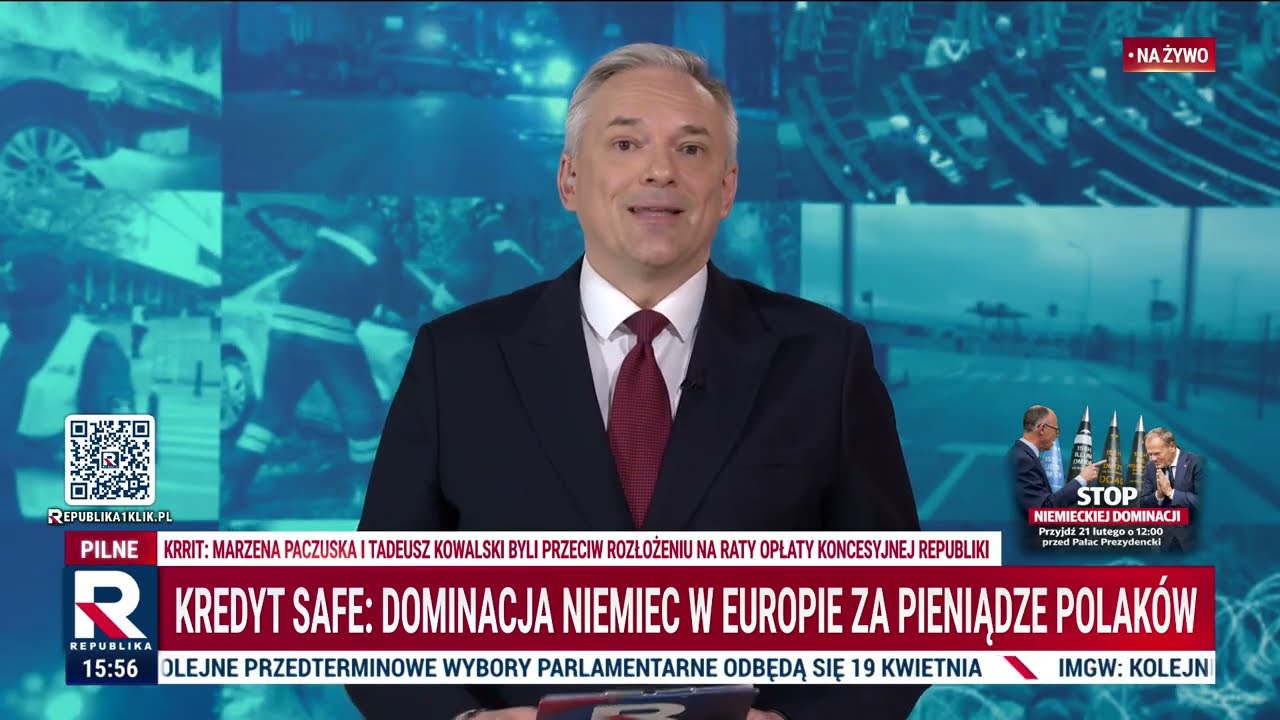 Informacje Telewizja Republika 18.02.2026 godzina 16:00