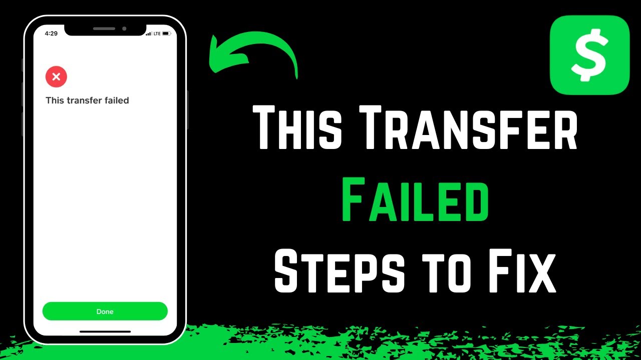 Fix Cash App This Transfer Failed  - This Transfer Failed Cash App