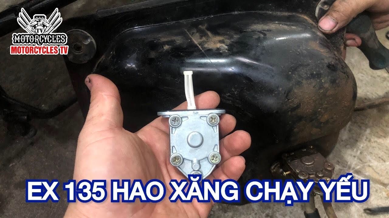 Video 312: Bệnh Hao Xăng Xe Chạy Yếu Mà Chiếc Ex 135 Nào Cũng Sẽ Bị | Motorcycle TV