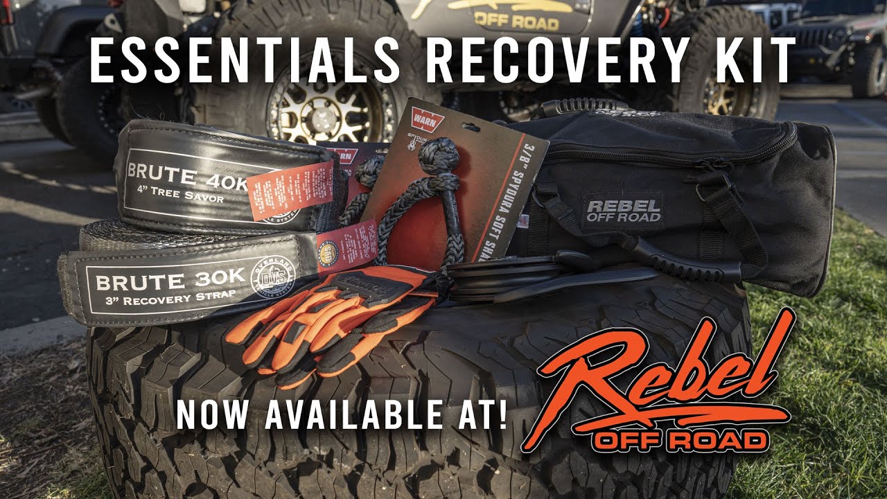 Rebel Off Road Essentials Recovery Kit