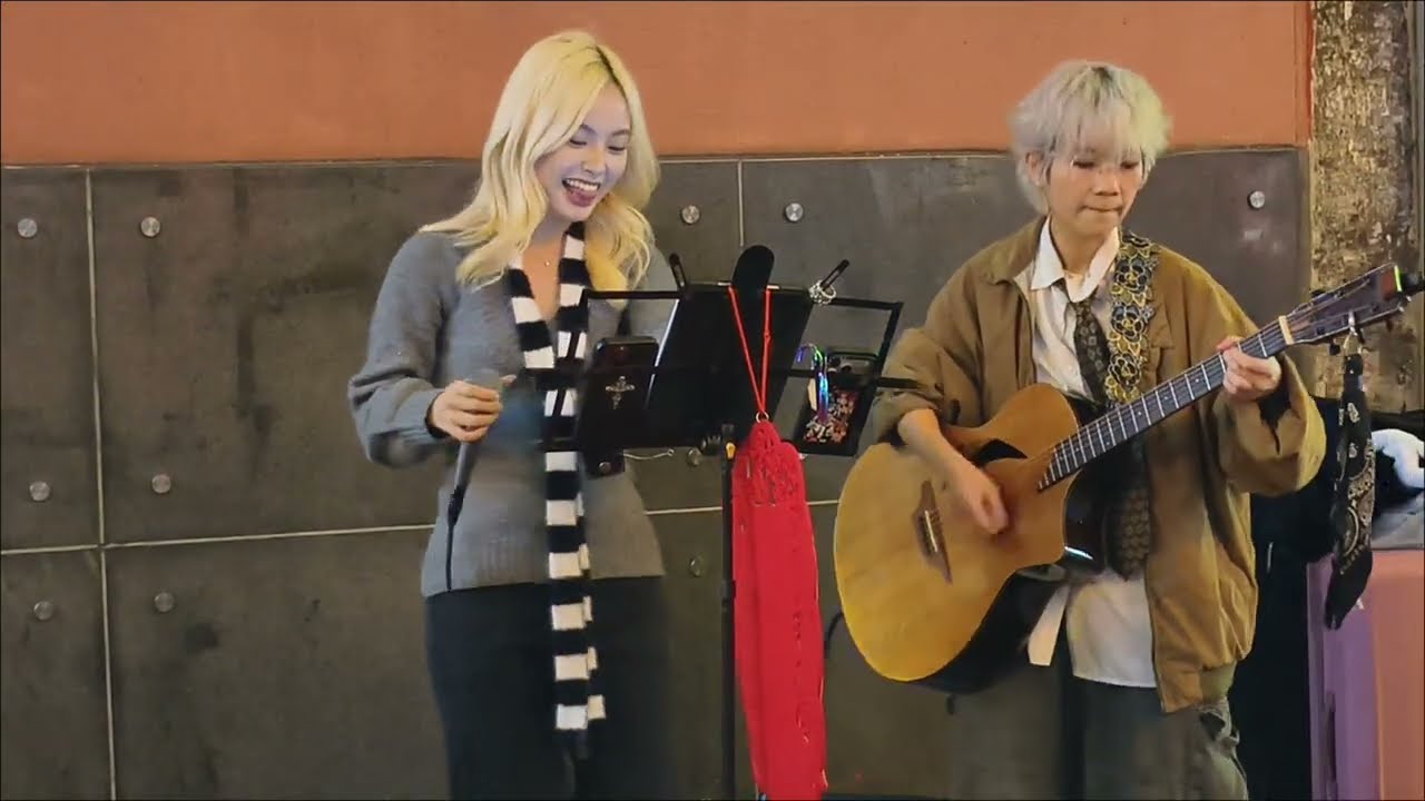頭髮亂了 / 餓狼傳說 / 敢愛敢做 (Cover) @旺角朗豪坊對面Busking 2026.01.30