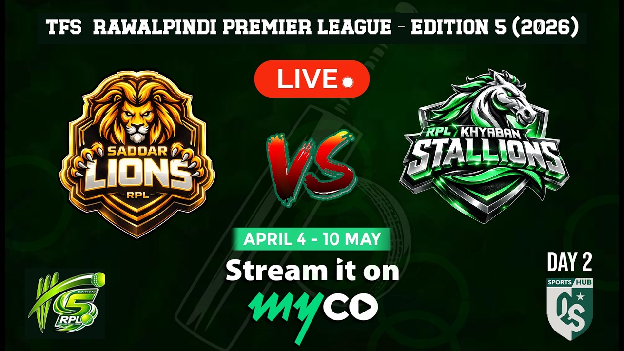 Day 2 | Rawalpindi Premier League Season 5 2026 | Match 04 | on myco