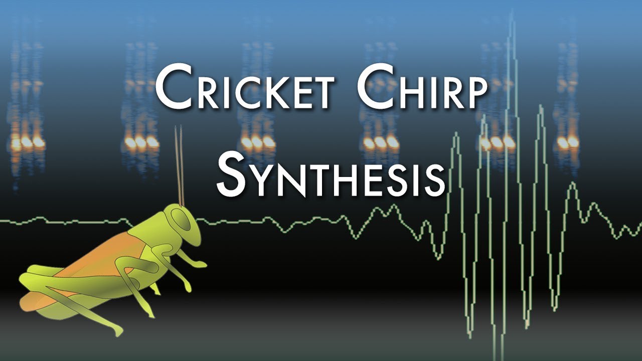 Cricket SFX, Cricket Chirp Synthesis with Absynth, Massive & Alchemy