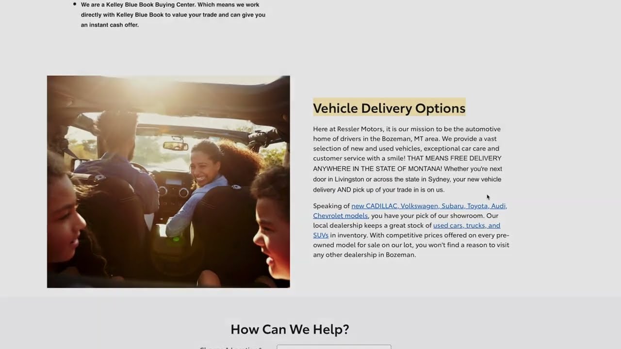Free Delivery ANYWHERE in Montana!