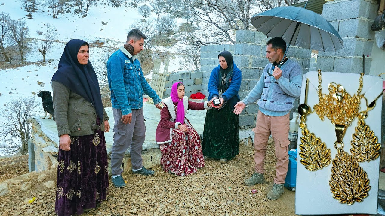 SHOCKING Nomad Decision: LEILA SAYS NO! 💔 Hamed's Proposal Rejected in Icy Mountains