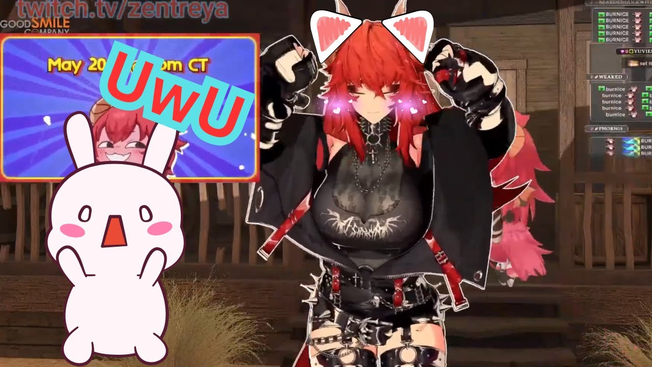 zentreya goes full egirl mode