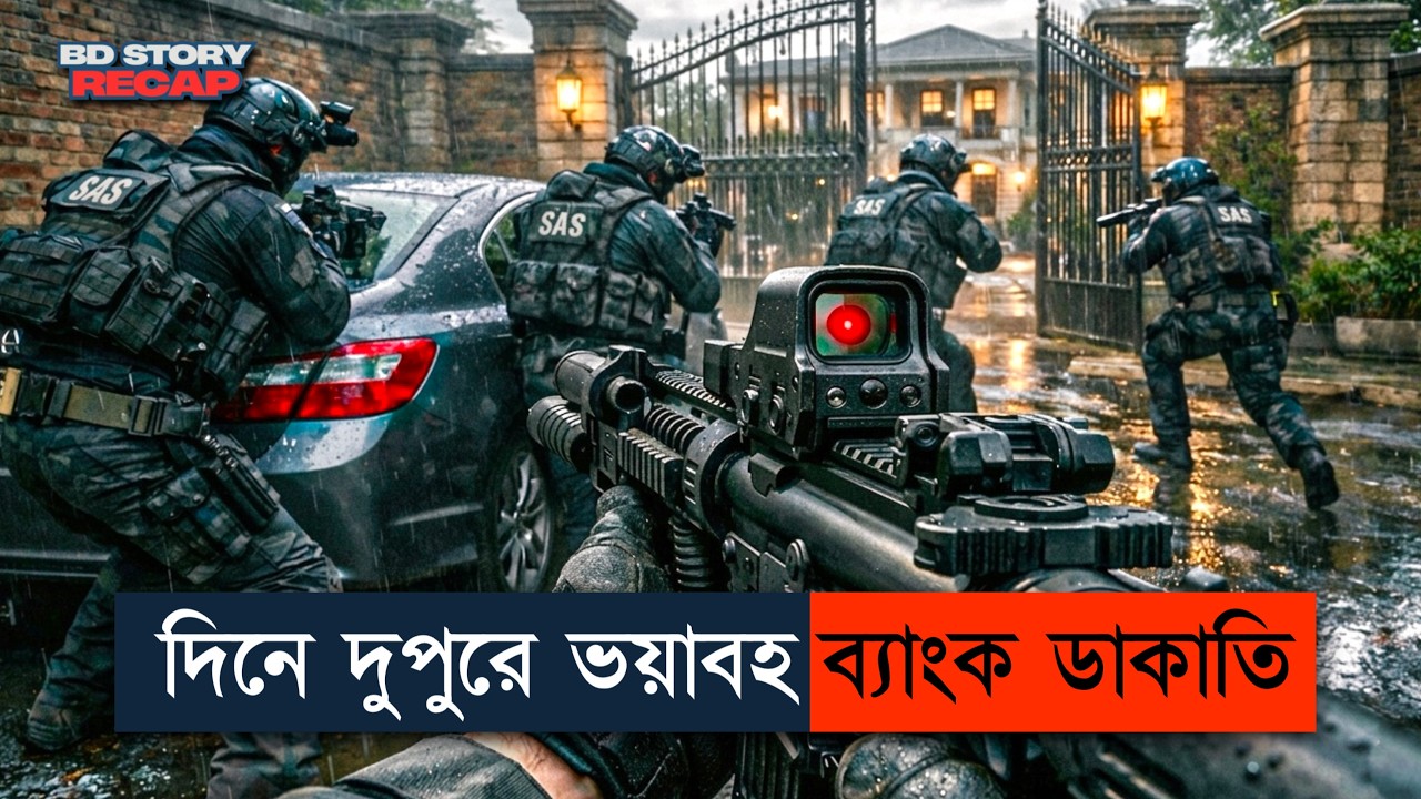 প্রফেশনাল ব্যাংক ডাকাত vs স্পেশাল এজেন্ট লড়াই | movie explained in Bangla | Heat | bd story recap