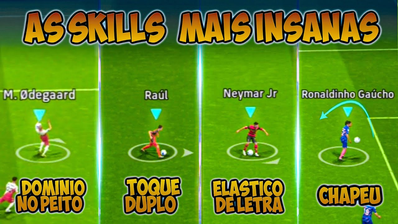 COMO DRIBLAR NO EFOOTBALL 2025 MOBILE