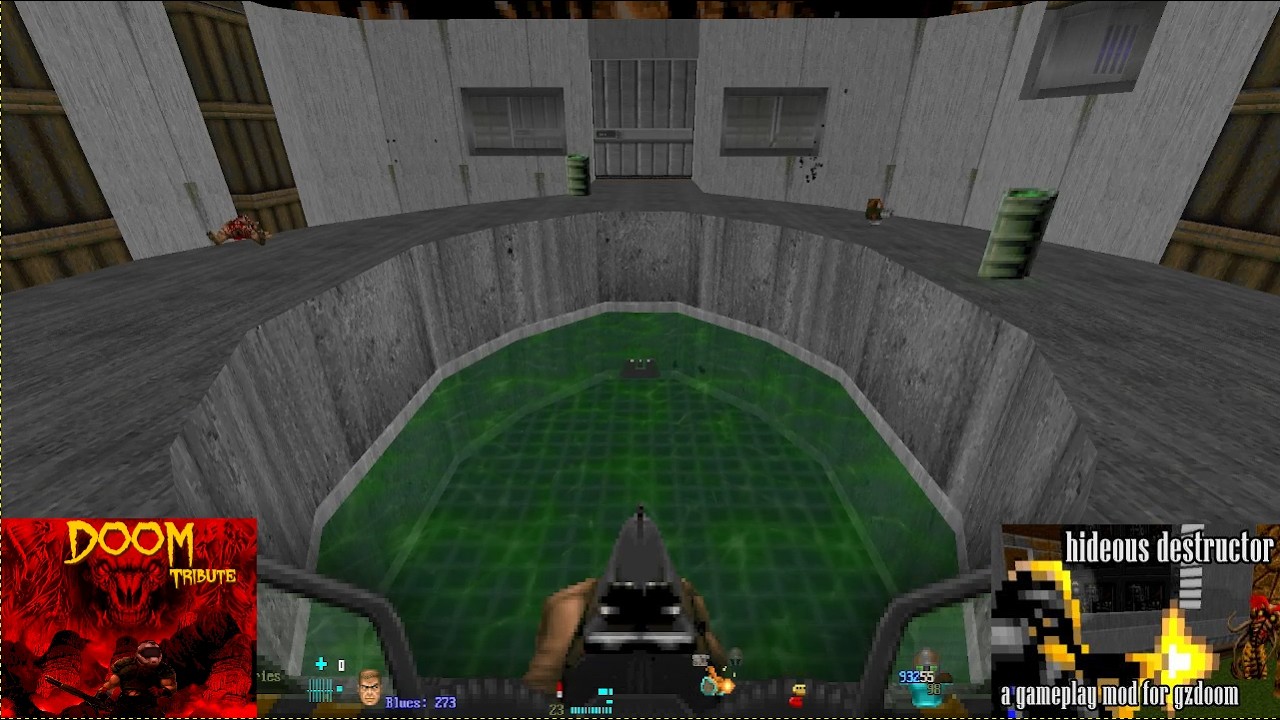 Hideous destructor/Doom Tribute project light edition - MAP01A